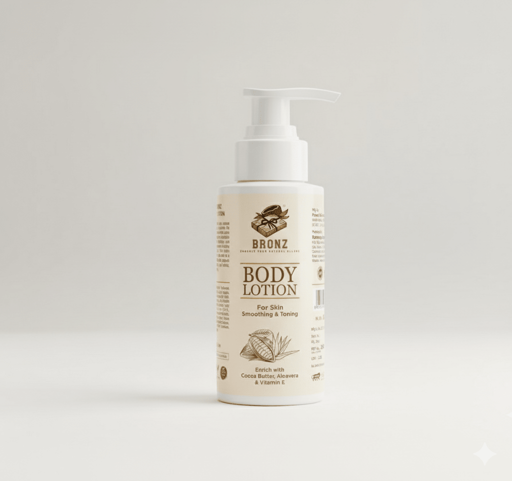Bronz Body Lotion Enrich With Cocoa Butter, Aloevera & Vitamin E For Skin Smoothing & Toning 200ml. - BRONZBronz Body Lotion Enrich With Cocoa Butter, Aloevera & Vitamin E For Skin Smoothing & Toning 200ml.BronzBRONZ5985652152Bronz Body Lotion Enrich With Cocoa Butter, Aloevera & Vitamin E For Skin Smoothing & Toning 200ml.
