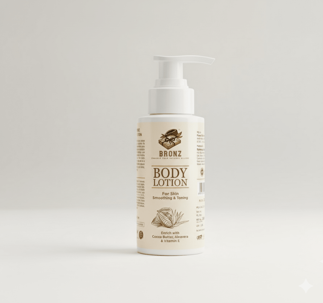 Bronz Body Lotion Enrich With Cocoa Butter, Aloevera & Vitamin E For Skin Smoothing & Toning 200ml. - BRONZBronz Body Lotion Enrich With Cocoa Butter, Aloevera & Vitamin E For Skin Smoothing & Toning 200ml.BronzBRONZ5985652152Bronz Body Lotion Enrich With Cocoa Butter, Aloevera & Vitamin E For Skin Smoothing & Toning 200ml.
