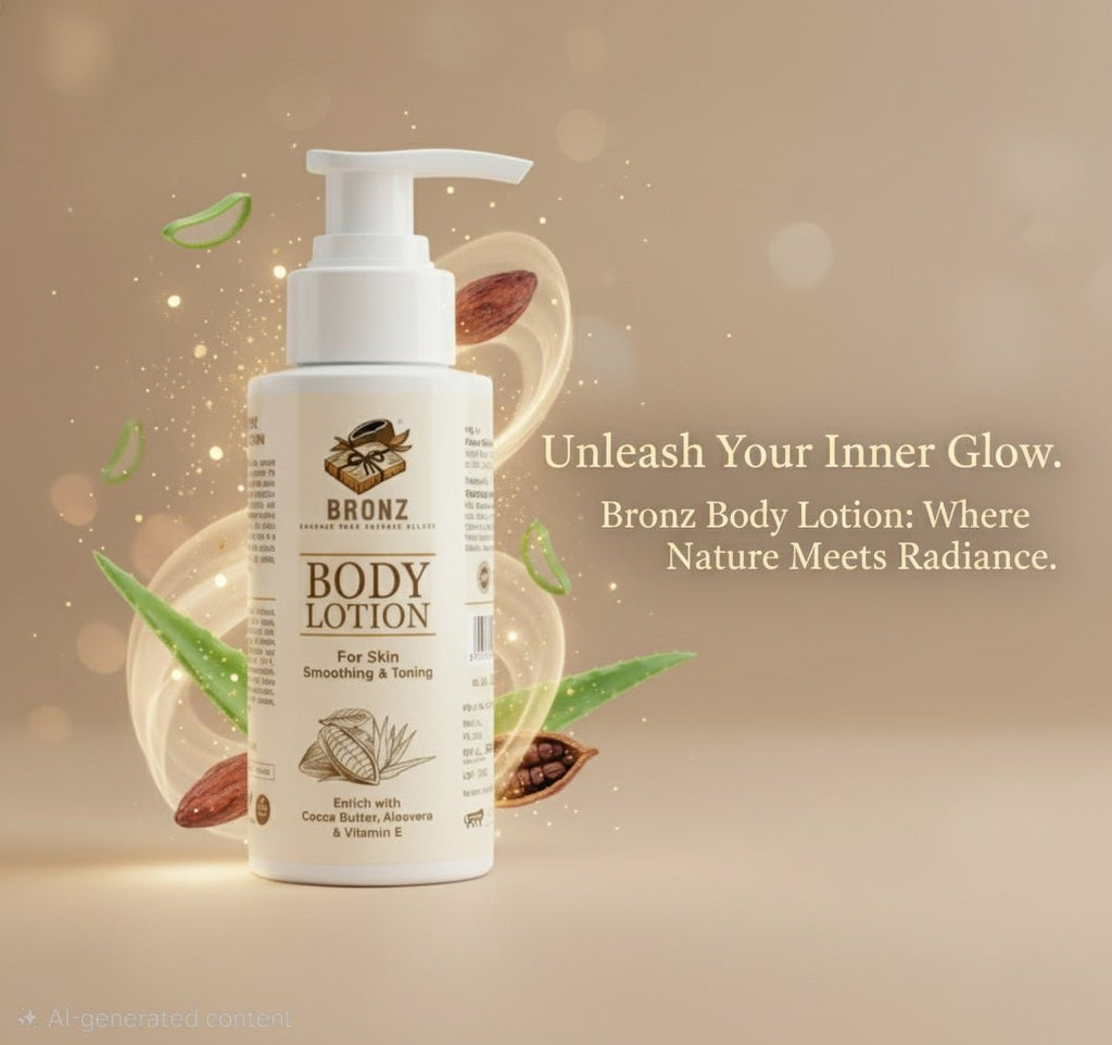 Bronz Body Lotion Enrich With Cocoa Butter, Aloevera & Vitamin E For Skin Smoothing & Toning 200ml. - BRONZBronz Body Lotion Enrich With Cocoa Butter, Aloevera & Vitamin E For Skin Smoothing & Toning 200ml.BronzBRONZ5985652152Bronz Body Lotion Enrich With Cocoa Butter, Aloevera & Vitamin E For Skin Smoothing & Toning 200ml.