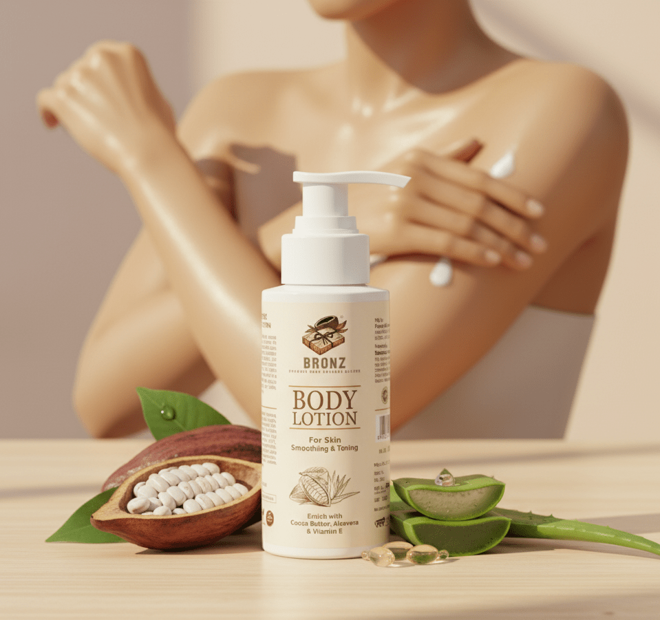 Bronz Body Lotion, Face Serum Vitamin C & Face Wash, Gift Pack For Your Loved Ones - BRONZBronz Body Lotion, Face Serum Vitamin C & Face Wash, Gift Pack For Your Loved OnesBRONZBRONZ#original_value#